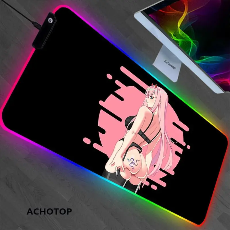 Zero Two RGB Kawaii Mouse Pad